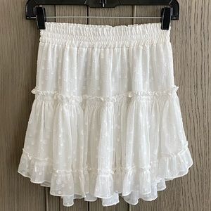 Misa LOS ANGELES Marion Dotted Mini Skirt